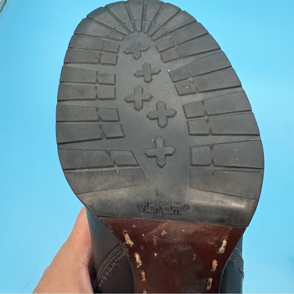 Cole Haan Women’s Dark Brown Leather Heeled Boots Size 9 D15348 - Picture 5 of 7